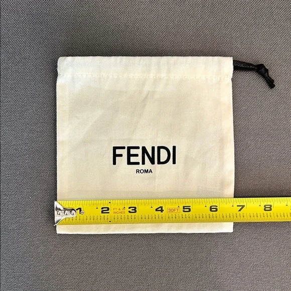 Fendi Ivory Logo Dust Bag - Picture 2 of 5